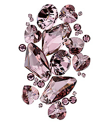 Crystal Anitque Pink 