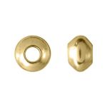 Gold Filled 3mm Rombo Bicone Bead with 1.3mm Hole