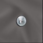 STERLING SILVER 4MM CORRUGATED ROUND BEAD W/1.8MM  HOLE