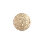 Gold Filled Sparkle Bead 5mm w/ 1.5mm Hole