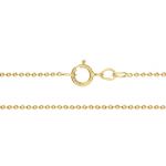 Gold Filled 1.2MM Ball Chain 16" w/ Spring Ring