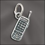 Sterling Silver Charm - Cellphone