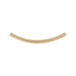 Gold Filled Curved Tube - 2x30mm with 1.7mm ID