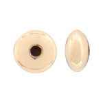 Gold Filled Smooth Saucer Bead 4.7mm w/ .8mm Hole