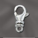 STERLING SILVER 14MM SWIVEL CLASP