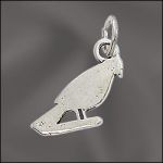 Sterling Silver Charm - Cardinal On A Branch