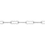 Sterling Silver Krinkle Chain - 3.75x1.4mm