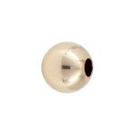 Gold Filled 4mm Smooth Round Seamless Bead w/ 1.5mm Hole