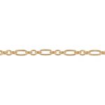 Gold Filled 3:1 Figaro Chain