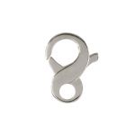 Sterling Silver 13mm Infinity Figure 8 Lobster Claw Clasp