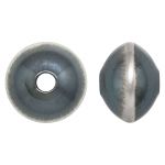Sterling Silver 6.7x4.6mm Navajo Saucer Bead - 1.5mm Hole