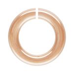 Rose Gold Filled Jump Ring - Open .030"/.7mm/20.5GA - 4mm OD
