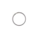 Sterling Silver Round Closed Jump Ring - .020"/6mm OD - 24 GA