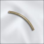 BMP ANTIQUE BRASS 2X30MM CURVED TUBE