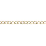 Gold Filled Filed Curb Chain - 2.4x1.5mm OD