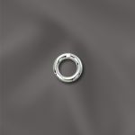 Sterling Silver Round Closed Jump Ring - .032"/4mm OD - 20 GA