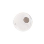 Silver Filled Smooth Round Light Weight Bead - 6mm with 1.9mm Hole