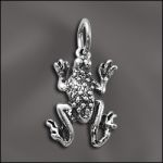 STERLING SILVER CHARM  - FROG