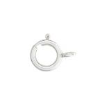 Sterling Silver Lightweight Spring Ring with Closed Ring - 5.5mm