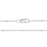 Sterling Silver 24" Satellite Chain with 8mm Lobster Claw