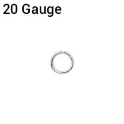 stainless steel 20 gauge jump ring 6mm