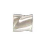 Sterling Silver Twisted Crimp Bead 2X2mm