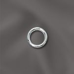 Silver Filled 21 Ga .028"/5Mm Od Jump Ring Round - Closed