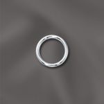 Silver Filled 22 Ga .025"/6mm Od Jump Ring Round - Open