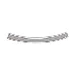 Sterling Silver Round Curved Tube - 2x20mm