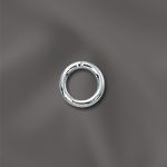 Sterling Silver Round Closed Jump Ring - .032"/5mm OD - 20 GA