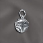 Sterling Silver Seashell Charm