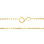 Gold Filled 1.5MM Ball Chain 18" w/Spring Ring