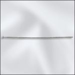 Base Metal Plated 2" Head Pin .024/.65Mm/22Ga Head Diameter 1.6Mm (Antique Silver)