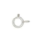 Sterling Silver Lightweight Spring Ring with Closed Ring - 5mm