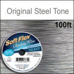 Steel Tone Soft Flex Wire - 49 STD - 100' .024"/22G/.64mm