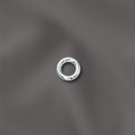 STERLING SILVER 21 GA .028"/3.5MM OD JUMP RING ROUND - OPEN