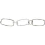 Sterling Silver 3 Link Oval Chain Segment 13x7MM