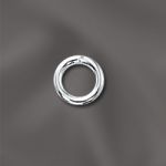 Silver Filled 17 Ga .048"/6Mm Od Jump Ring Round - Closed