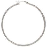 Sterling Silver Click Down Hoop - 2mm Tubing / 50mm OD
