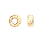 Gold Filled Smooth Rondelle Bead 3.2mm w/ 1.3mm Hole