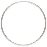 Sterling Silver Endless Hoop w/Hinged Wire - 1.25mm Tubing / 40mm OD