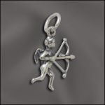 Sterling Silver Charm - Cupid