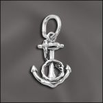 STERLING SILVER CHARM - ANCHOR