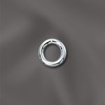 Sterling Silver Round Closed Jump Ring - .040"/5mm OD - 18 GA