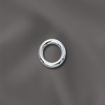 STERLING SILVER 19 GA .036"/5MM OD JUMP RING ROUND - OPEN