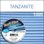 (D) Tanzanite Soft Flex Wire - 100' .019"/24G/.50mm