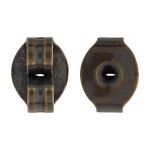 Base Metal Plated Antique Brass Friction Nut