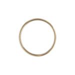 Gold Filled 20mm Round Link - Closed - .040"/1mm/18GA