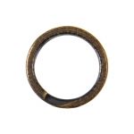 Antique Brass Plated Split Ring - 6mm