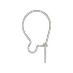 Sterling Silver Kidney Wire - .020"/.5mm/24 GA